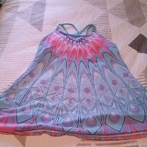 Women's Multicolor Swim Cover-Up